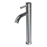 Parisi Tondo II High Basin Mixer with Curved Spout | Chrome